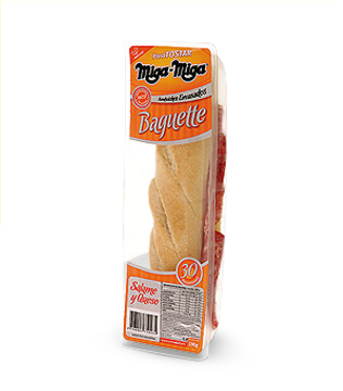 MigaMiga - Baguettes de Salame y Queso