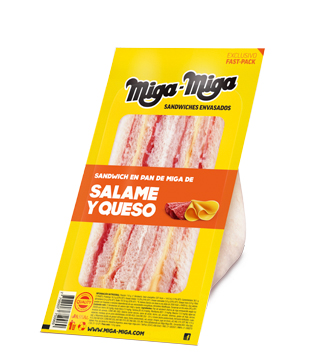 Miga Miga - Triple Salame y Queso